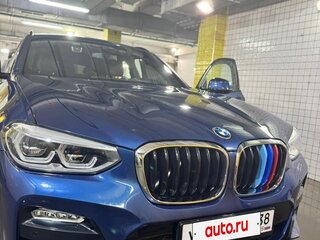 2019 BMW X4 20d II (G02), синий, 5200000 рублей, вид 3