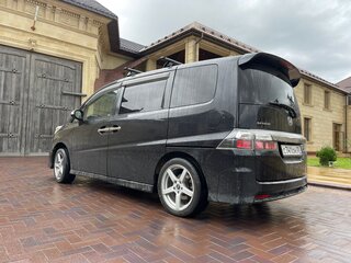 2007 Honda Stepwgn Spada III, чёрный, 1200000 рублей, вид 5