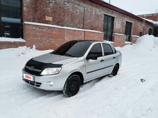 2012 Lada (ВАЗ) Granta I, серебристый, 410000 рублей, вид 1