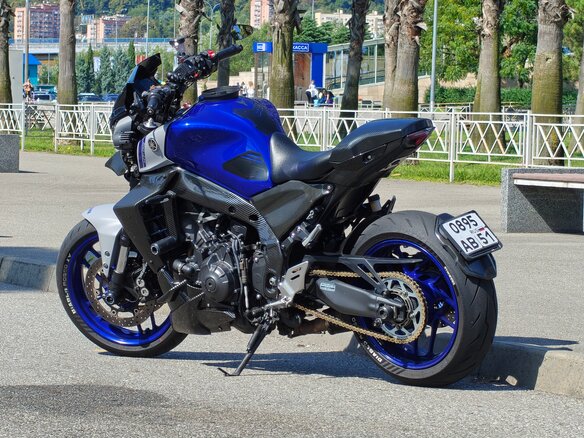 2022 Yamaha MT-09 (FZ-09), синий, 1050000 рублей - вид 2
