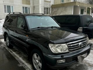 2007 Toyota Land Cruiser 100 Series Рестайлинг 2, чёрный, 3500000 рублей, вид 3