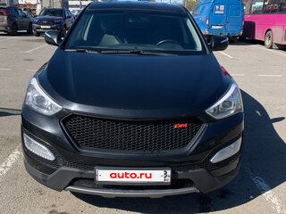 2012 Hyundai Santa Fe III, чёрный, 1900000 рублей, вид 1