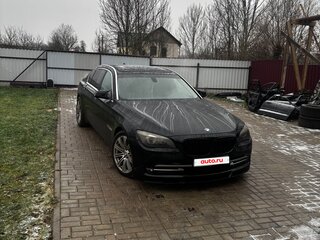 2009 BMW 7 серии 750i V (F01/F02/F04), чёрный, 1400000 рублей, вид 2