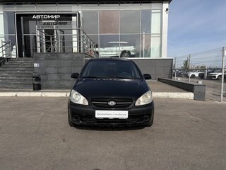 2008 Hyundai Getz I Рестайлинг, чёрный, 420000 рублей, вид 2