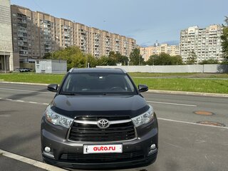 2015 Toyota Highlander III (XU50), серый, 2950000 рублей, вид 3