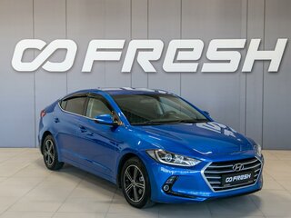 2018 Hyundai Elantra VI (AD), синий, 1490000 рублей, вид 1
