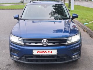 2019 Volkswagen Tiguan II, синий, 2480000 рублей, вид 2