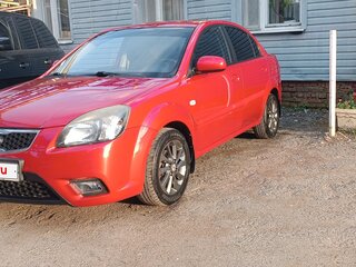 2009 Kia Rio II Рестайлинг, красный, 585000 рублей, вид 1