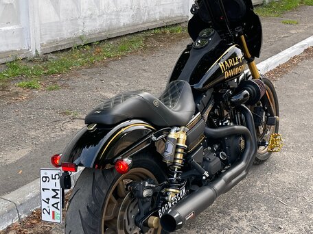 2016 Harley-Davidson Dyna Low Rider, чёрный, 1240000 рублей, вид 4