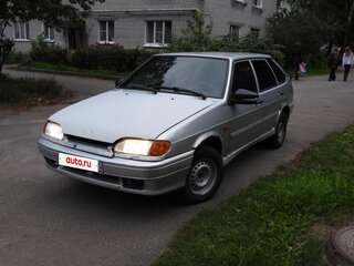 2012 Lada (ВАЗ) 2114, серебристый, 100000 рублей, вид 2