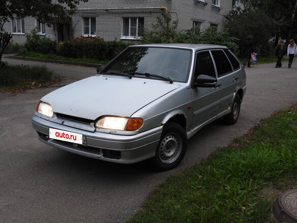 2012 Lada (ВАЗ) 2114, серебристый - вид 1