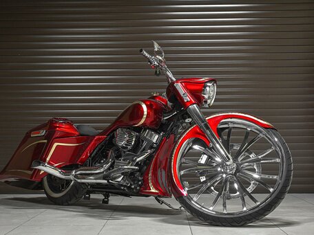 2014 Harley-Davidson Road King, красный, 1999000 рублей, вид 1