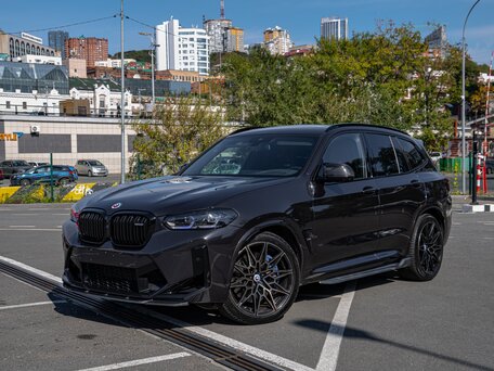 2022 BMW X3 M Competition I (F97) Рестайлинг, чёрный, 8800000 рублей, вид 3