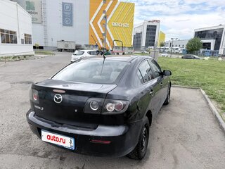 2008 Mazda 3 I (BK) Рестайлинг, чёрный, 350000 рублей, вид 4