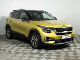 2020 Kia Seltos I, жёлтый, 2160900 рублей, вид 3