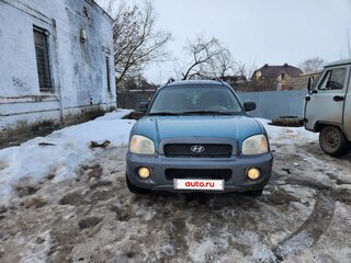 2001 Hyundai Santa Fe I, зелёный, 350000 рублей, вид 4