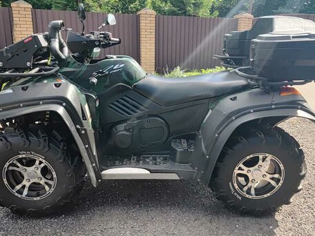 2013 CFMoto CF600-X6, зелёный, 650000 рублей, вид 3