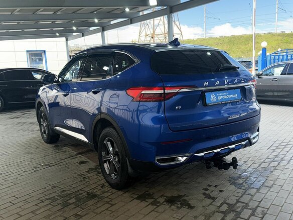 2019 Haval F7 I, синий - вид 2
