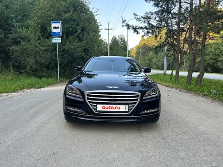 2015 Hyundai Genesis II, чёрный, 2200000 рублей, вид 3