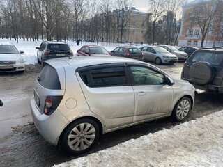 2012 Chevrolet Aveo II, серебристый, 480000 рублей, вид 3