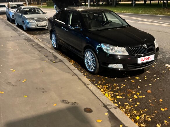 2012 Skoda Octavia II (A5) Рестайлинг, чёрный, 1150000 рублей - вид 6