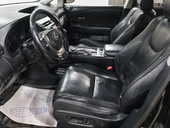 2012 Lexus RX 450h III Рестайлинг, чёрный, 2599000 рублей - вид 12