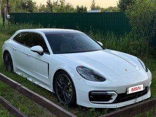 2018 Porsche Panamera 4S E-Hybrid Sport Turismo II, белый, 9000000 рублей, вид 2
