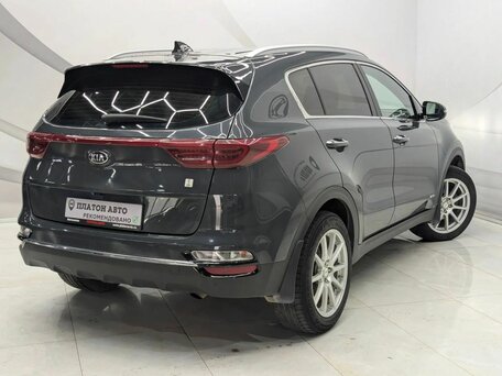 2019 Kia Sportage IV Рестайлинг, серый, 2029000 рублей, вид 5