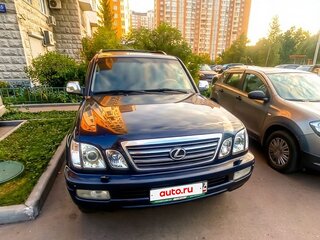 2003 Lexus LX 470 II Рестайлинг, чёрный, 2390000 рублей, вид 1