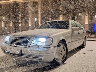 1997 Mercedes-Benz S-Класс 600 Long III (W140) Рестайлинг, серебристый, 2500000 рублей, вид 2