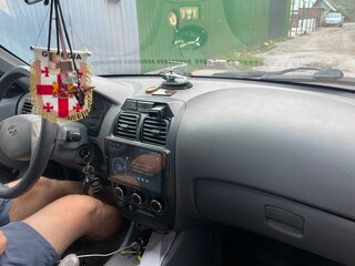 2007 Hyundai Accent ТагАЗ II, красный, 500000 рублей, вид 5