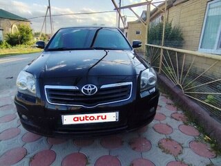 2007 Toyota Avensis II Рестайлинг, чёрный, 950000 рублей, вид 2