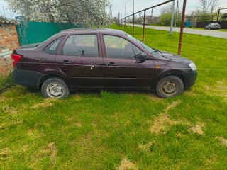 2012 Lada (ВАЗ) Granta I, пурпурный, 400000 рублей, вид 2