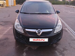 2008 Opel Corsa D, чёрный, 340000 рублей, вид 1