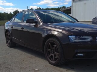 2014 Audi A4 IV (B8) Рестайлинг, коричневый, 1450000 рублей, вид 4
