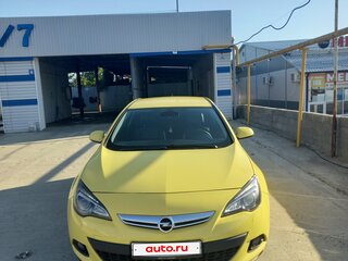 2011 Opel Astra GTC J Рестайлинг, жёлтый, 870000 рублей, вид 2