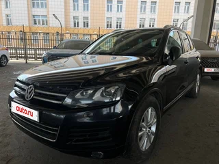 2013 Volkswagen Touareg II, чёрный, 1188000 рублей, вид 2