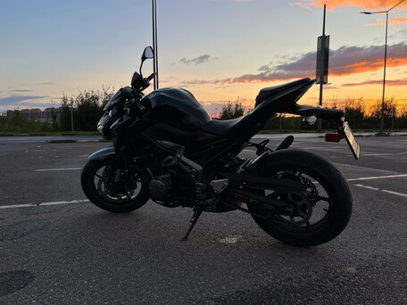 2017 Kawasaki Z 900, чёрный, 720000 рублей, вид 5