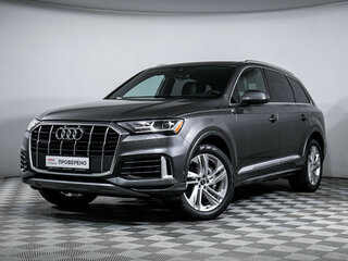 2021 Audi Q7 45 TFSI II (4M) Рестайлинг, серый, 5400000 рублей, вид 1