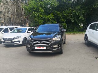 2017 Hyundai Santa Fe III Рестайлинг, чёрный, 2100000 рублей, вид 2