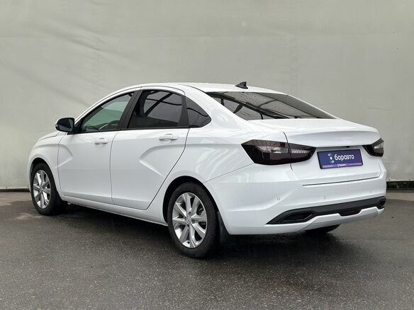 2024 Lada (ВАЗ) Vesta I Рестайлинг (NG), белый - вид 5