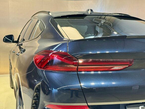 2023 BMW X6 30d III (G06) Рестайлинг, синий - вид 9