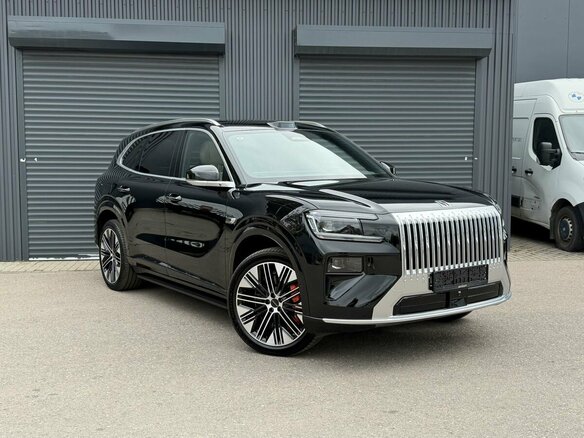 2026 Zeekr 8X 70 kWh, чёрный - вид 2