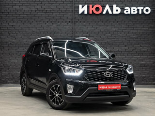 2021 Hyundai Creta I Рестайлинг, чёрный, 2190000 рублей, вид 3