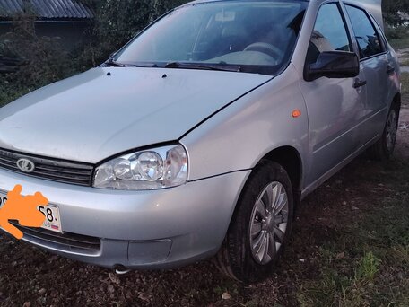 2007 Lada (ВАЗ) Kalina I, серебристый, 200000 рублей, вид 1