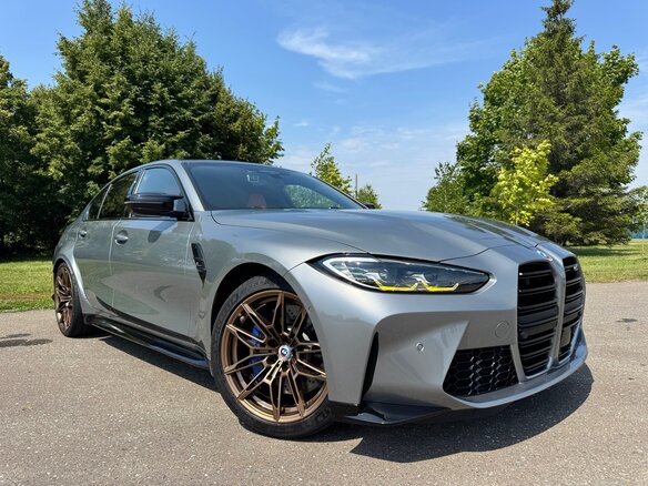 2022 BMW M3 Competition Package VI (G80), серый, 11990000 рублей - вид 6