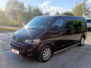 2011 Volkswagen Multivan Long T5 Рестайлинг, чёрный, 2480000 рублей, вид 1