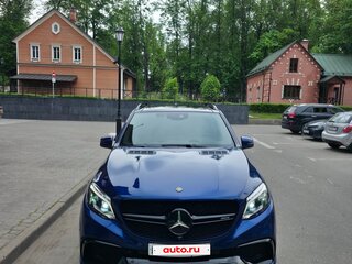2018 Mercedes-Benz GLE AMG 63 AMG I (W166), синий, 5750000 рублей, вид 2