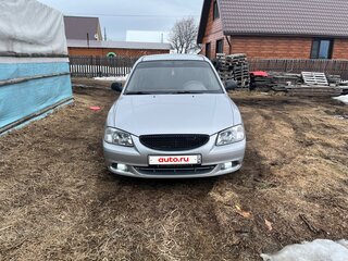 2005 Hyundai Accent ТагАЗ II, серебристый, 370000 рублей, вид 2