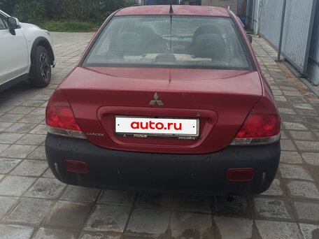 2006 Mitsubishi Lancer IX Рестайлинг, красный, 220000 рублей, вид 4